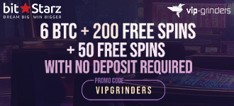 BitStarz Promotion 6BTC + 200 Freespins + 50 Freespins