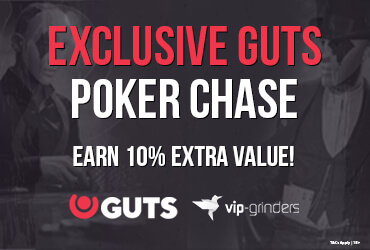 Exclusive Guts Poker Rake Chase